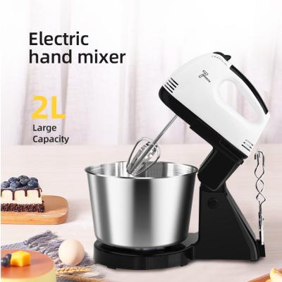 China Bowl Hook Beater Ejector Button Display Kitchen Electric Mixer 7 Speed Food Mixer Dough Mixing Beater Stainless Steel Tilt Head for sale