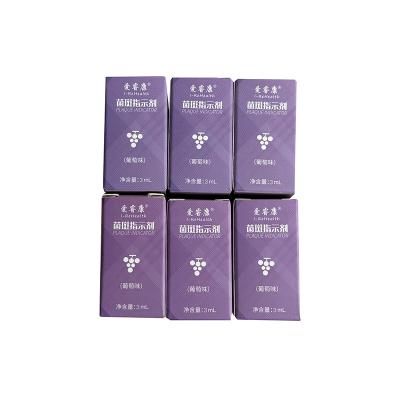China Purple Dental Plaque Indicator Safety Warning Keep Out Of Reach Of Children Quantity 1 Bottle for sale