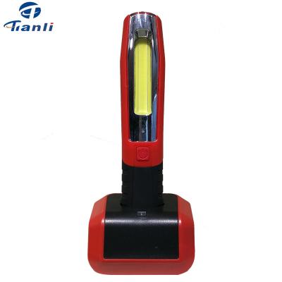 China 3W Workshop COB LED Work Light Rechargeable Torch Inspection Lamp for sale