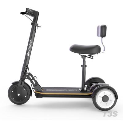 China 350W Unisex Electronic Tricycle Adult With Three Trunk Electric Three Wheel Electric Bicycle Seat Tricycle Direct Sales for sale