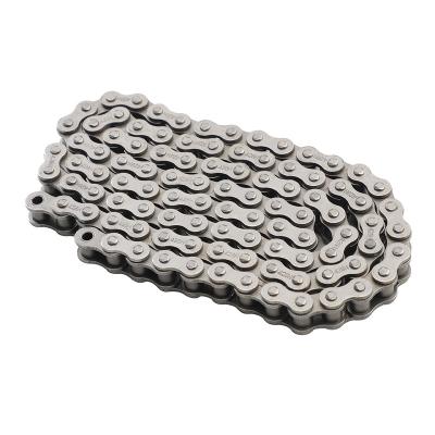 China Motorcycle Parts 08BH 428H 12.7mm Short Pitch 1/2 Inch Heavy Duty Motorbike ATV 08b 10b 12b 16b Roller Chain for sale