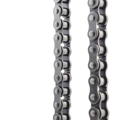 China 428 Machinery Parts 08B 40 12.7 Mm Short Pitch 1/2 Inch 10B 16a 20a 24B Heavy Duty Blue Black Roller Chain for sale