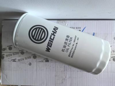 China oil filter 1000442627 used in Weichai WP7 WP12 engine genuine spare parts 20% discount based on quantity for sale