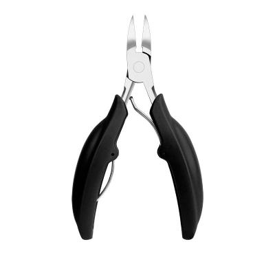 China Wholesale Top Selling Sharp Sharp Easy Operate Thick Toe Nail Cuticle Trimmer Pedicure Tweezers Stainless Steel for sale