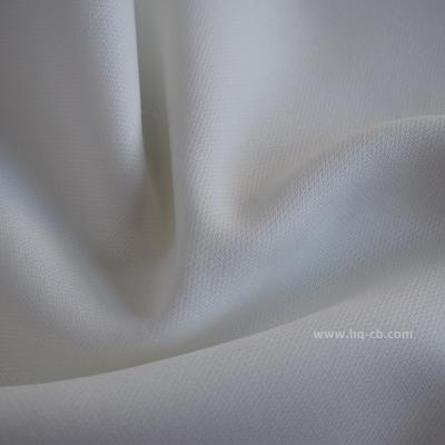 China Factory Supply Elastic Working Materials Fusible Interlining Woven Fabric 100% Polyester For Garment for sale