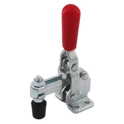 China 12050U Industrial Vertical Handle Hold Down Toggle Clamp with a 100kgs/220lbs Capacity for Toolboxes, Trunk, Short