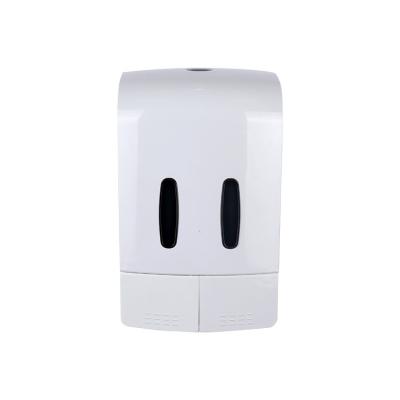 China Modern Hot Selling Squeezing ABS Plastic Wall Mount Liquid Hand Soap Dispenser For Hotel Bathroom School Public Place for sale