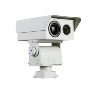 China Human Motion Tracking Long Range 180mm Lens Thermal Security PTZ Camera Thermal Night Vision Camera for sale