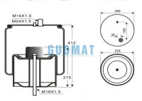 China 4912NP13 Contitech Suspension Air Spring 20726768 VOL-VO Truck Air Bag With Steel Piston for sale