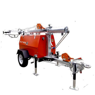 China Koten Quality Light Tower KLT8000 4Pcs 1000W Mobile Diesel Generator Price End Light Tower KLT-8000 for sale
