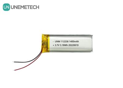 Китай 3.7В литий-ионная аккумуляторная батарея 1400mAh 112258 для портативного энергобанка продается
