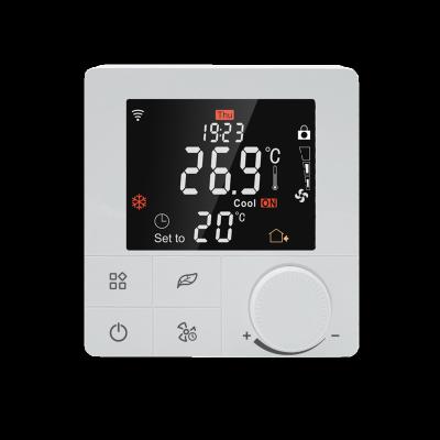 China Integratd Wifi Programmable Backup Room 7 Day Energy Beok Room Heating Thermostat for Gas Boiler Heater Pump Fan Coil and Triggers for sale