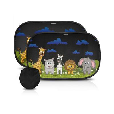 China Protect Against Sunshade For Side Window Glass Wholesale Auto Foldable Static Cling Sunshade Cute Car Window Sunshade for sale