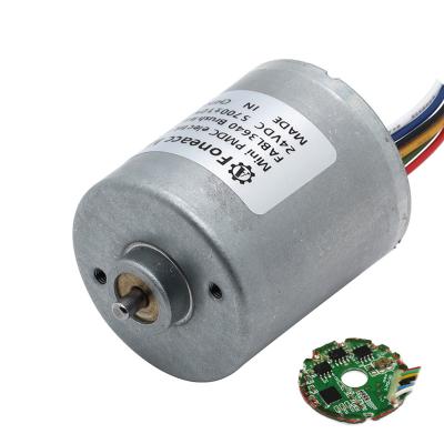 China Other Foneacc Motor 12V 24V FABL3640 Nidec 22H Series Equivalent Brushless DC Motor with Built-in Speed Control with Hall Sensors for sale