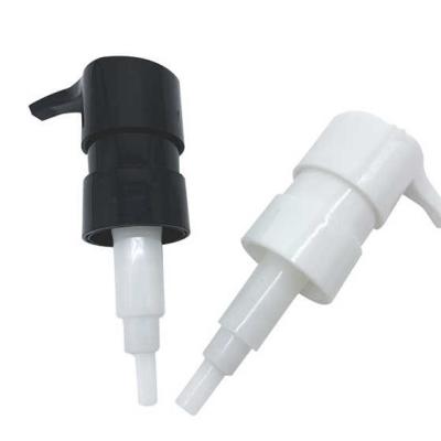 China Non puddle cosmetic lotion pump head 24/410 pp with wholesale price for sale