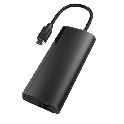 China Palladium Charging Data Transfer Gigabit Ethernet HDMI High Speed Docking Station Business Travel Docking Station MYHH009 for sale