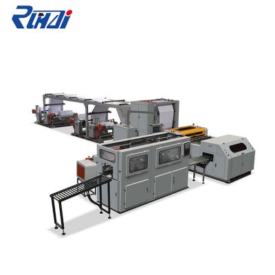 China Factory Kitchen Towel / Toilet Paper Automatic Packing Type High Speed Production Line for sale
