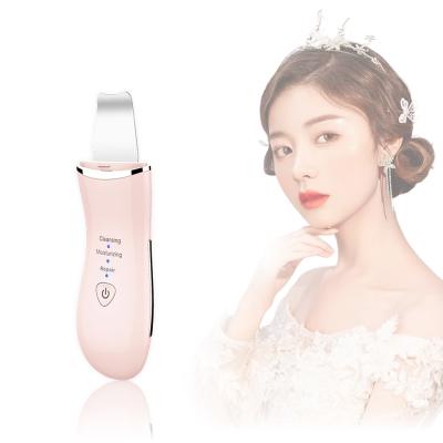 China 2021 Hot Selling Acne Treatment Face Massage Ultra Sonic Facial Ultrasonic Skin Scrubber Machine for sale