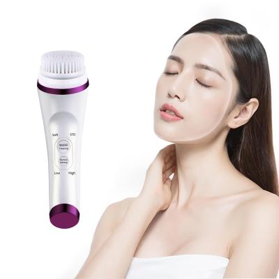 China Pore Remover Rechargeable Skin Care Facial Brush Ultrasonic Beauty Device Is Available For Men And Women for sale