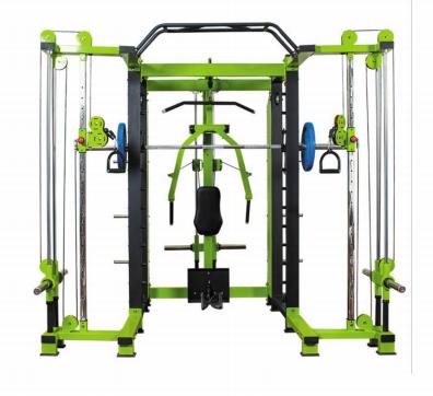China High Quality Multi Functional Trainer Gym Wave Rack Fitness Equipment Commercial Squat Machine for sale