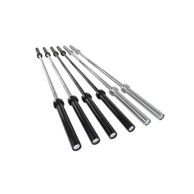 China High Quality Cusom Standard Barbell Bar Steel Chrome Barbell Bar With Low Price for sale