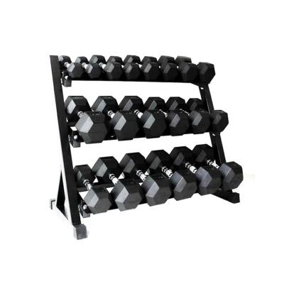 China Custom High Quality Gym Equipment Hex Dumbbell Workout Training Hex Dumbbell for sale