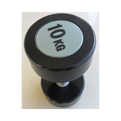 China Good quality custom black rubber dumbbell gym hex dumbbell for sale for sale