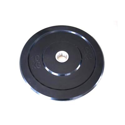 China High Quality Cast Iron Weightlifting Rubber Bumper Plates Gym Equipment Weight Plates for sale