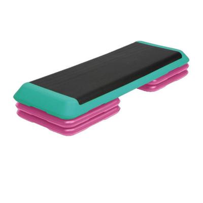 China 3 Pedal Fitness Pedal Adjustable Row Non-Slip Home Exercise Height Height Step Aerobics Step For Yoga Gym for sale