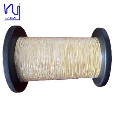 China 0.254mm ETFE Insulated Silver Conductor OCC Silver Wire For Audio for sale