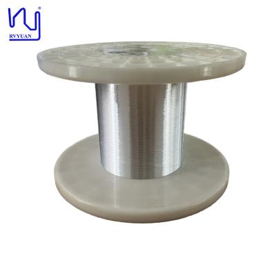 China UEW Enamel Insulation Silver Plated Wire 38AWG Voice Coils Wire 0.102mm Diameter for sale
