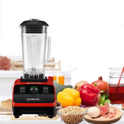 China Ranbem 767A Motor Speed Table Blender Commercial Pure Copper High Speed Fruit Juicer Blender Variable Ice Crush Function for sale