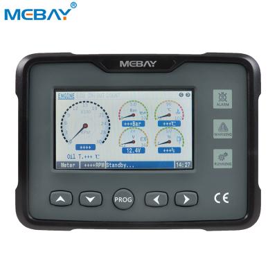 China Building Material Shops Mebay Air Compressor Monitor Meter Gauge GM70CK With RS485 USB BOX for sale
