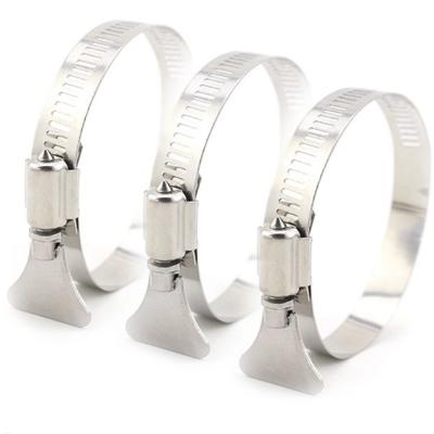 China Glass Flange KAIHONG 304 Stainless Steel With Grip Type Pipe Collar for sale