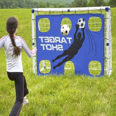 China Portable Kids Soccer Traning Backyard Kids Target Soccer Goal Posts for sale