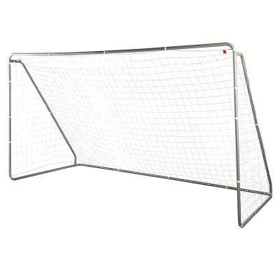 China Outdoor white net soccer goal for backyard training for sale
