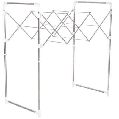 China Stainless Steel Adjustable Foldable Portable Lidl Drying Rack for sale