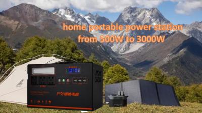 Cina Emergenza di energia solare del Usb del fuoco portatile 500w/600w della Banca in vendita
