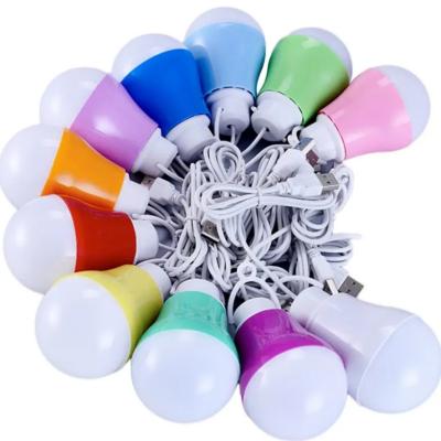 중국 5w 5v 실내 LED 전구 와 와이어 및 USB 케이블을 휴가 가족 판매용