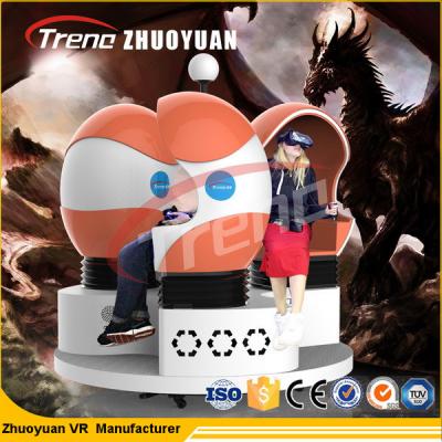 China Dynamische Virtuele 9D-Actiebioskopen, Pretpark9d VR Simulator 1/2/3 Seat Te koop