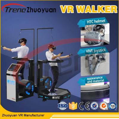 China Videospelletje van de de Werkelijkheidstredmolen van het themapark het Virtuele met Wearable Sensoren Te koop