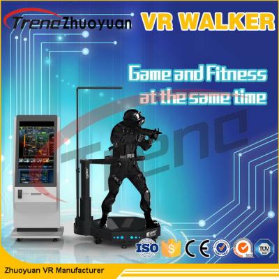 China Winkelcomplex het Elektronische Virtuele Werkelijkheid het Lopen Tredmolen Virtuele Scherm 800 Watts AC 220 Volt Te koop