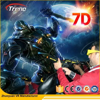 China Kino 6 Sitzelektrisches 7D mit Spezialeffekt-System 220V 5.50KW zu verkaufen