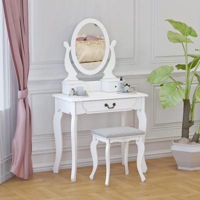 China (Other)Adjustable Flip Top Mirror Makeup Desk Dressing Table for sale