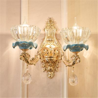 China Modern European Wall Lamp TV Background Wall Bedroom Aisle Staircase Wall Lamp for sale