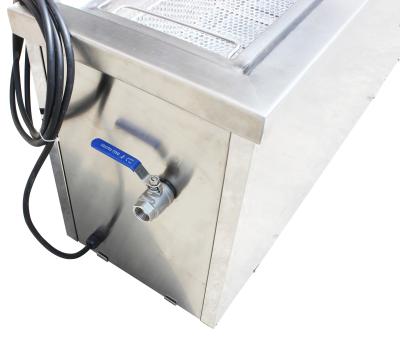 China Power Adjustable Ultrasonic Gun Cleaner , Time Control Bench Top Ultrasonic Cleaner for sale