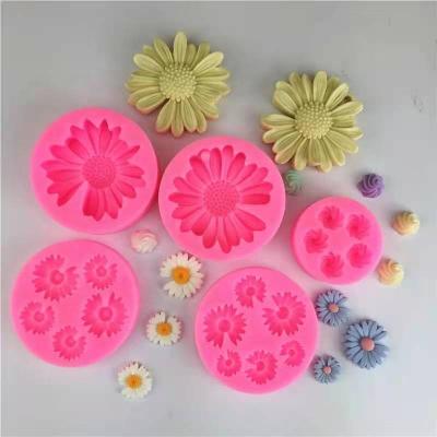 China Sustainable Silicone Cake Mold Chocolate Sugarcraft Decorating Fondant Mold for sale