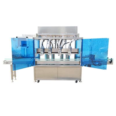China Food Factory Automatic Liquid Four Head Professional OEM Direct Goods Custom Prices Tracking Filling Machine for sale