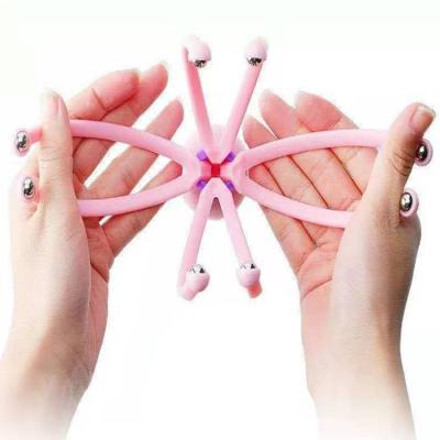 China Massager Handheld pequeno plástico não tóxico, OEM Mini Finger Massage Roller à venda