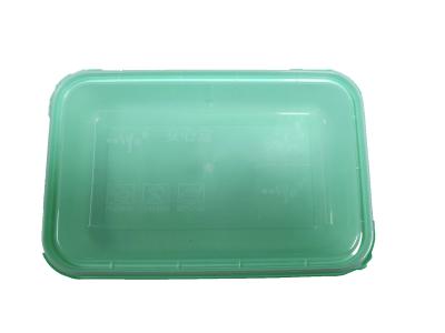 China El DME HASCO muere molde echado, caja transparente plástica de la comida de la pared fina en venta